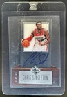 2012-13 Panini Limited Chris Singleton RC Auto Autograph #/349 Wizards Rookie