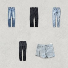Levi's Womens 5 Piece Outfit Bundle Size S Jeans + Shorts