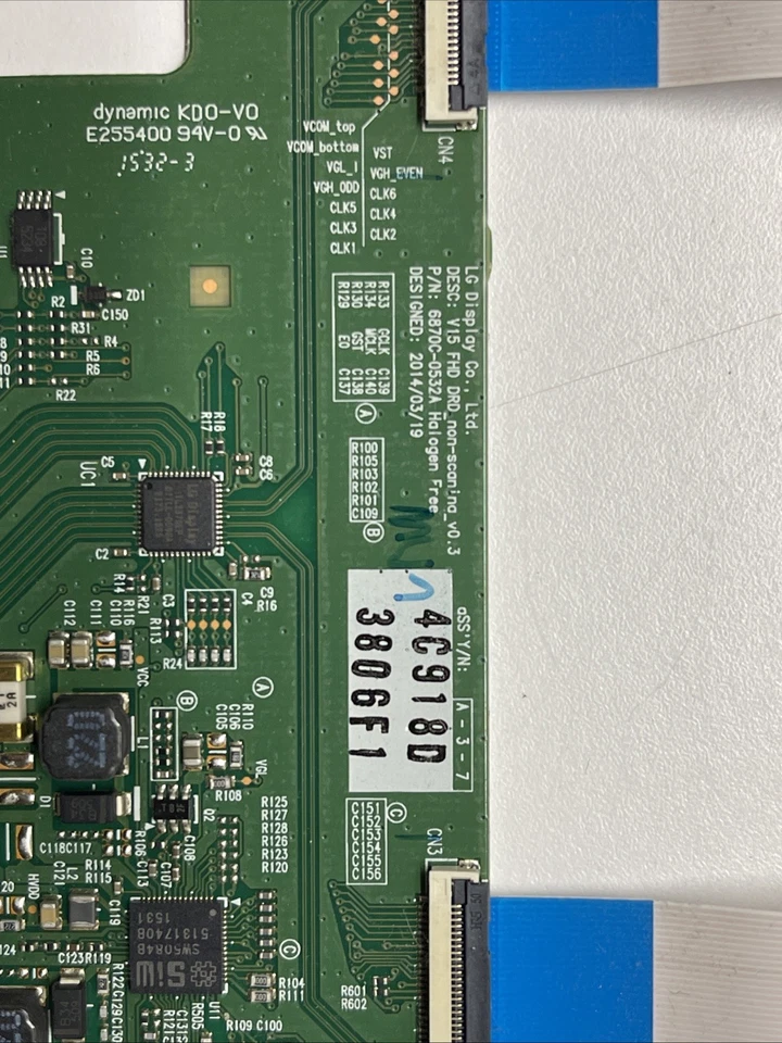 SCHEDA T-CON PER SMART TV TELEFUNKEN MODELLO: TE43282B34C2K - Immagine 2 di 4