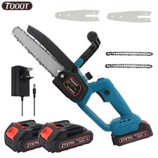 8/10/12'' 6000W Cordless Electric Chainsaw Brushless Wood Cutter Saw For Makita