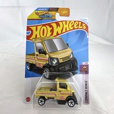 Hot Wheels 1:64 Mighty K Gold Kei Pickup Truck Compact Kings Diecast 21/250