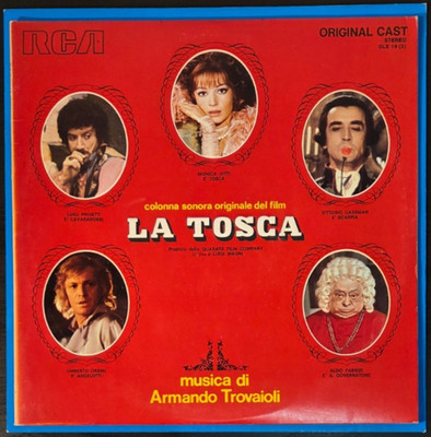 LP - ARMANDO FINDAJOLI - O.S.T. - LA TOSCA - PROMO - RCA