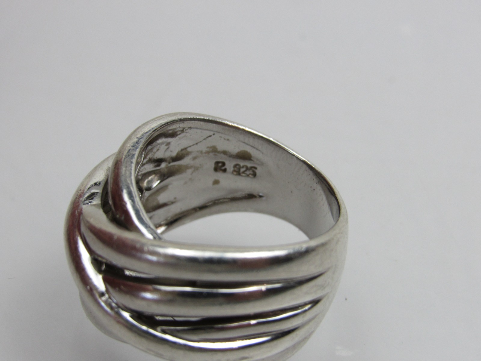 Ross-Simons Sterling Silver Ring Interlocking Wov… - image 8