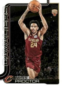 Tyrese Proctor 2025-26 Topps Basketball - #250 RC - Cleveland Cavaliers
