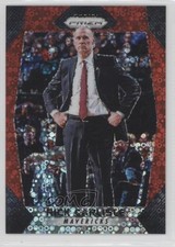 2017-18 Panini Prizm Fast Break Red Prizm 14/125 Rick Carlisle #100 0ad