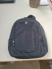 i-Stay Black Tablet Laptop Backpack. Excellent Condition. Multi Zip Pockets