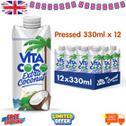 Vita Coco Pressed Coconut Water 12x330ml Extra Hydration Electrolyte Gluten Free