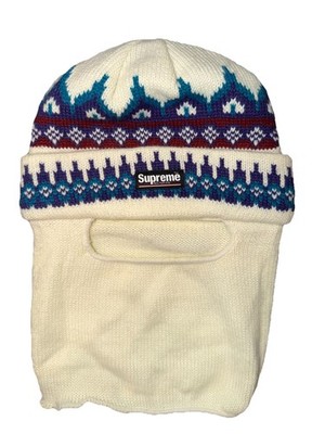 SUPREME FACEMASK BEANIE NATURAL FW19 | eBay