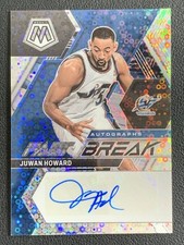 Juwan Howard 2022-23 Panini Mosaic Fast Break Auto #FB-HOW