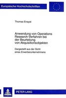 Thomas Enayat | Anwendung Von Operations Research-Verfahren Bei Der...