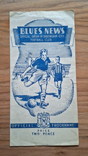 1948 - Birmingham City v Liverpool, Autographed Match Programme.
