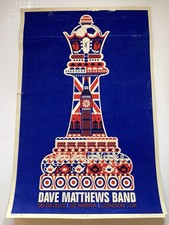 Dave Matthews Band Poster London 6/3/2010 PLEASE READ, DAMAGED