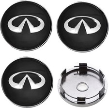 4Pack Wheel Center Caps for Infiniti QX50 Q50 Q70 Q70L Q60 QX60 QX80 EX25 EX35,