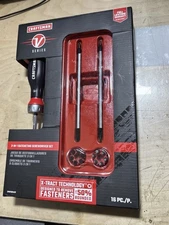 CRAFTSMAN V-SERIES 3 in 1 Ratcheting Screwdriver Set, 18 Piece (CMHT68142V) New