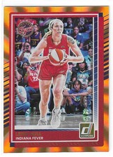 2025 Donruss WNBA Lexie Hull Orange Holo Lazer /199 Fever