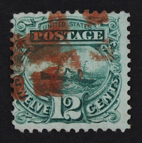CKStamps: US Stamps Collection Scott#117 12c Pictorial Used CV$125
