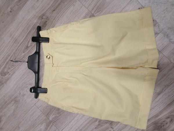 Women ESCADA Shorts Yellow 38