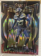 2024 Select Tariq Woolen Black And Red Shock Concourse #95 Seattle Seahawks 