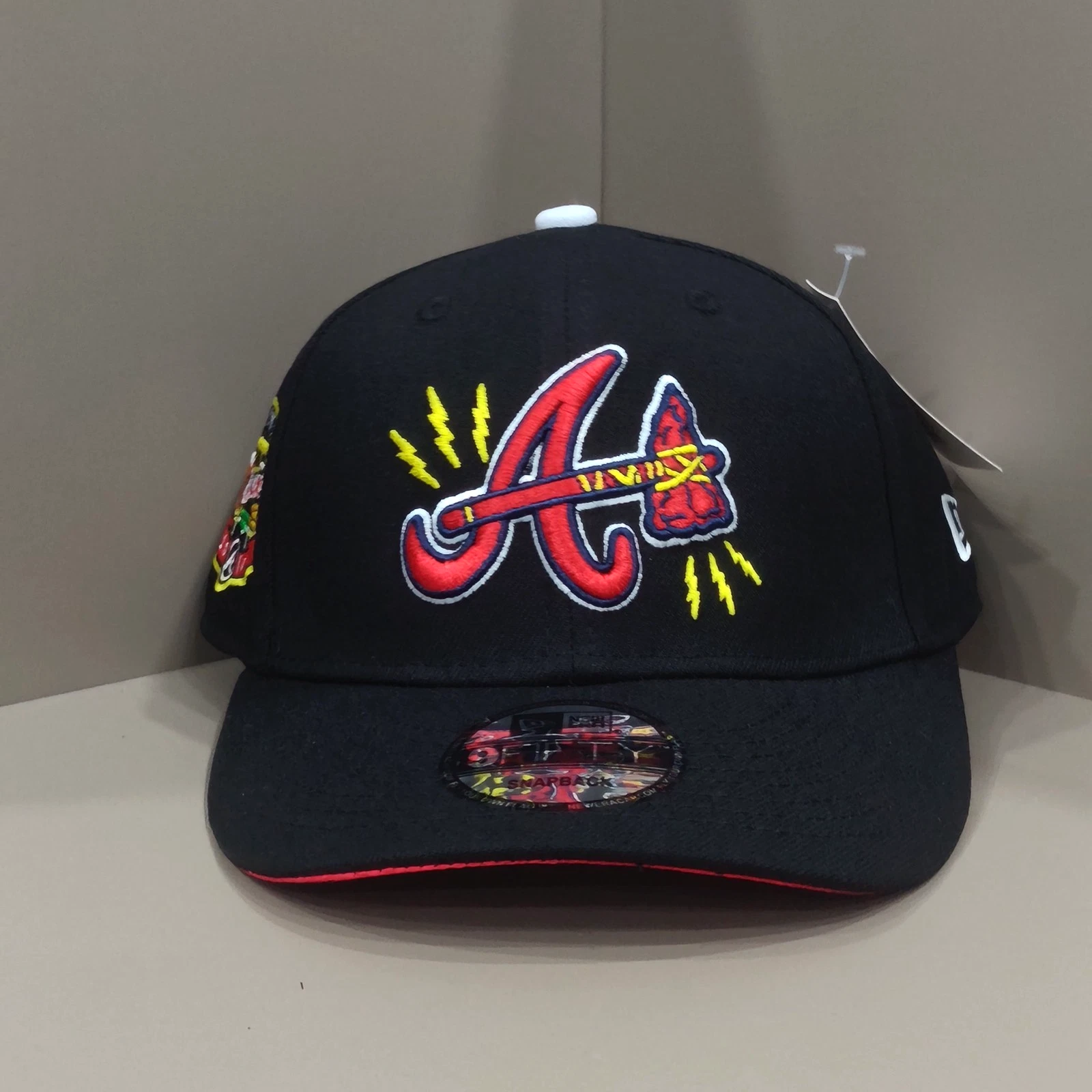 Atlanta Braves Outdoor Casual Embroidered Black Baseball Cap Adjustable
Opens in a new window or tab