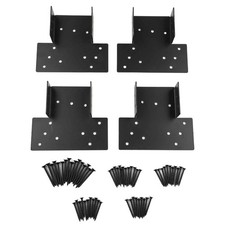 Supporto Gazebo Resistente con Staffa a T Regolabile per Uso Giardino e Balcone