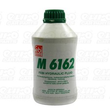 6162 Hydraulic Oil Fluid 1 Litre x2 Green CHF7.1 Mineral Suspension By Febi
