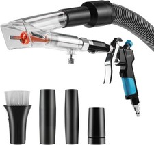 2in1 Car Interior Detailing Air Blow Gun Vacunm With Adjustable Black 2in1 Car Interior Detailing Air Blow Gun Vacunm With Adjustable Black