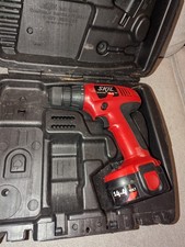 Skil 14.4V Cordless Drill 3/8" Driver Model 2568-02 w/ NiCd Battery & Case Used