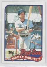 1989 Topps Marty Barrett #155 0c4