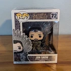 Funko Game of Thrones Jon Snow Pop! Vinyl Collectible Figure #72