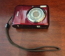 Nikon Coolpix L20 Deep Red Parts Only 