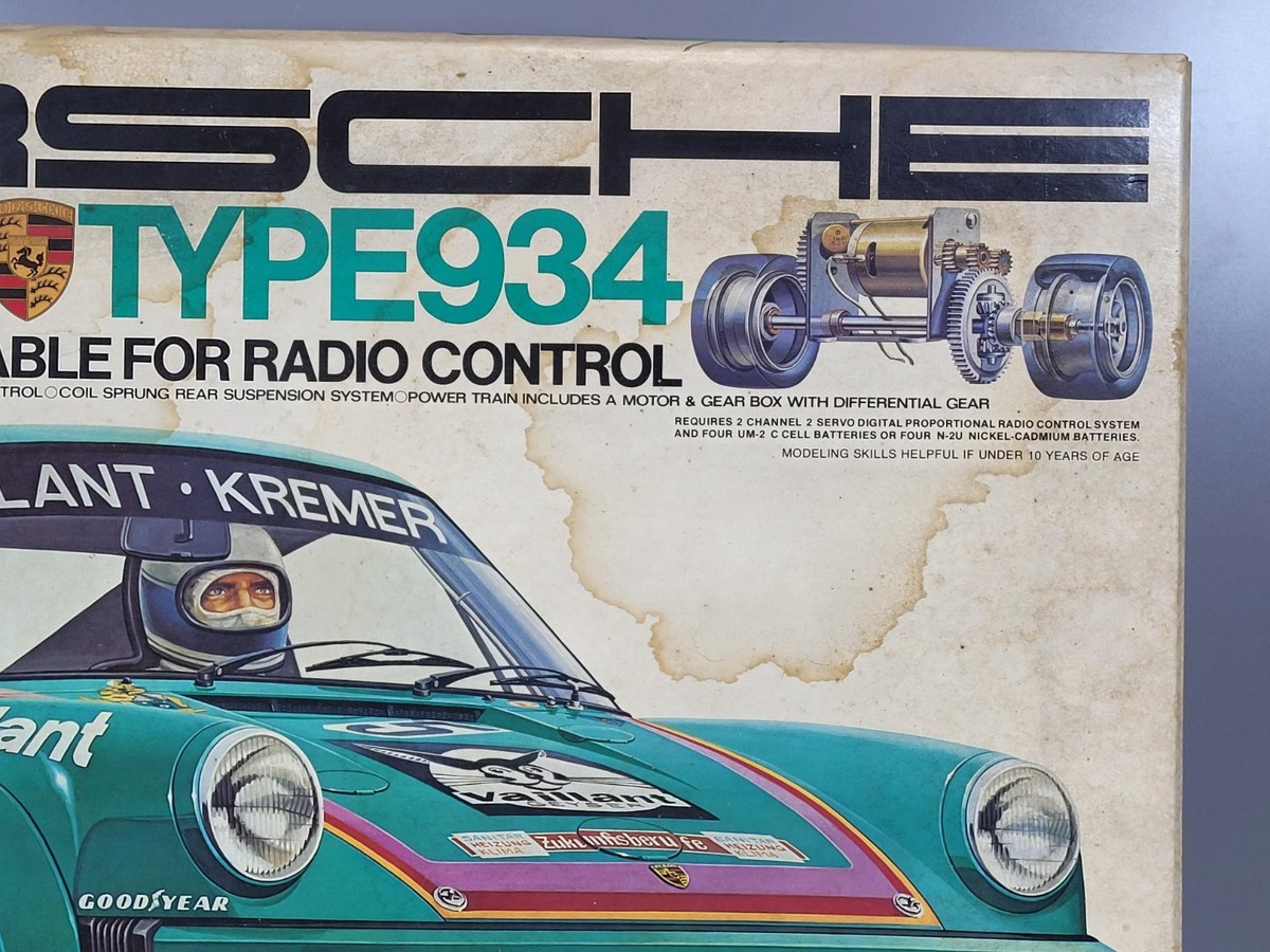 New Vintage Tamiya R/C 1/12 Porsche RSR 934 Turbo RA-1201 