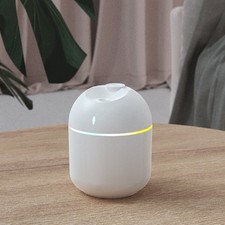 Portable USB Mini LED Air Humidifier Mist Maker Aroma Diffuser for Office & Home