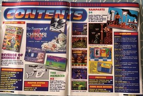 Mean Machines Sega magazine - #5 January 1993 Shinobi 3 micro machines super ko