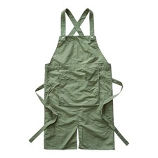 Cross-Back Apron Adjustable Apron with Pocket Soft for Workshop, Salon,