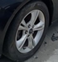 12-14 Ford Focus 16x7 Alloy 5 Double Spoke Wheel OEM LKQ