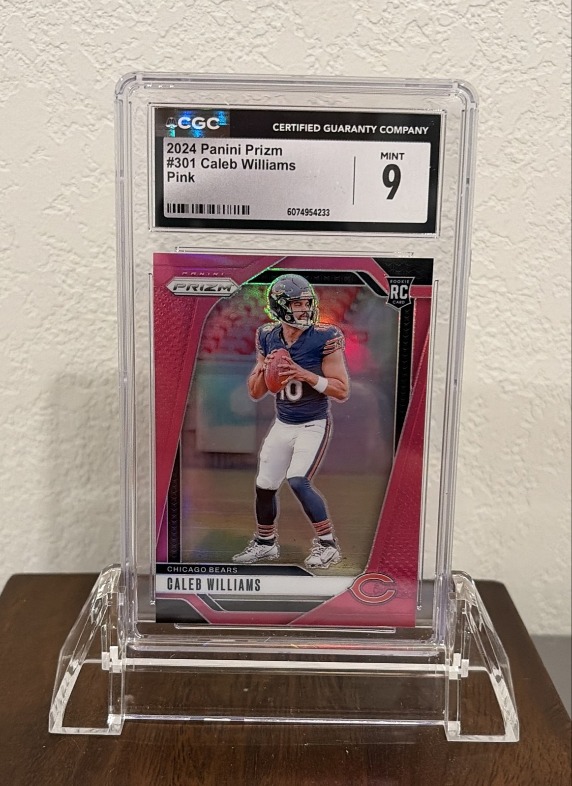 2024 Panini Prizm - Rookies Caleb Williams #301 Pink Prizm (RC) MINT! 