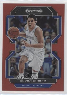 2022-23 Panini Prizm Draft Picks Red Prizm 43/299 Devin Booker #13 y8h