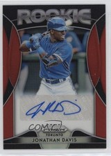 2019 Panini Prizm Rookie Auto Red Prizm Jonathan Davis #RA-JD Auto 09j5
