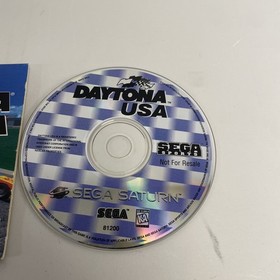 Daytona USA  (Sega Saturn) Game & Sleeve