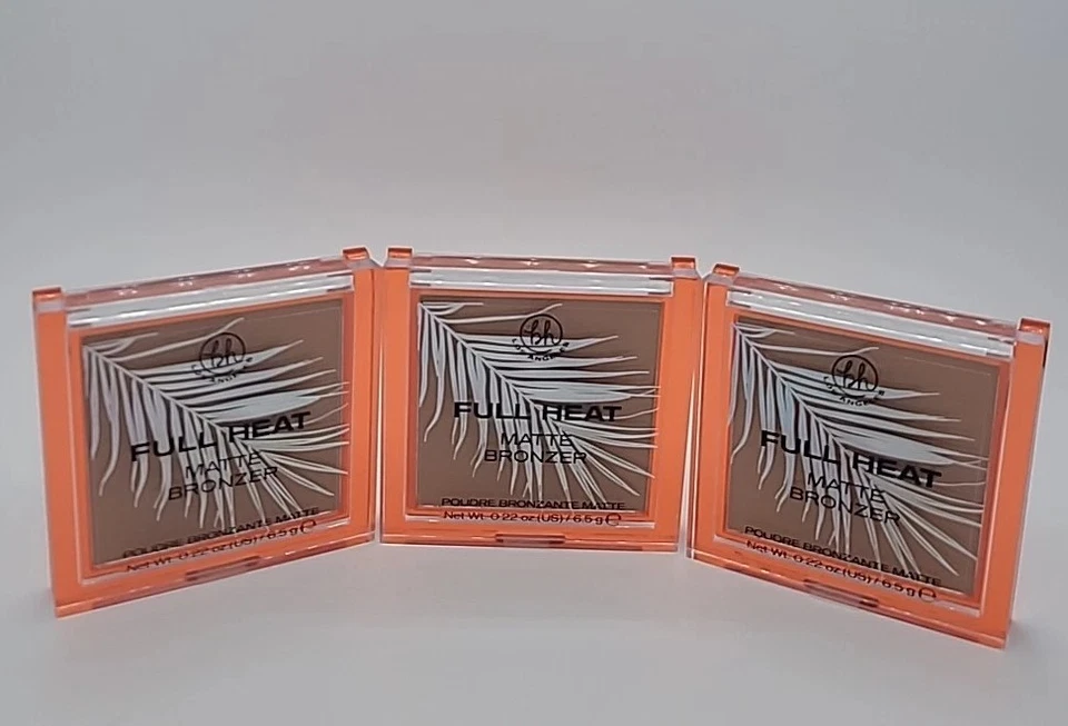 NEW! 3x BH Los Angeles Full Heat Matte Bronzer Sand Diego 0.22 oz SEALED  - Image 2 of 4
