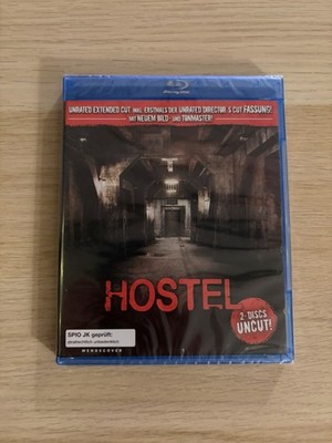 Hostel (Blu Ray) im Extended Edition (Uncut) / Deutsch Horror Neu OVP Sealed
