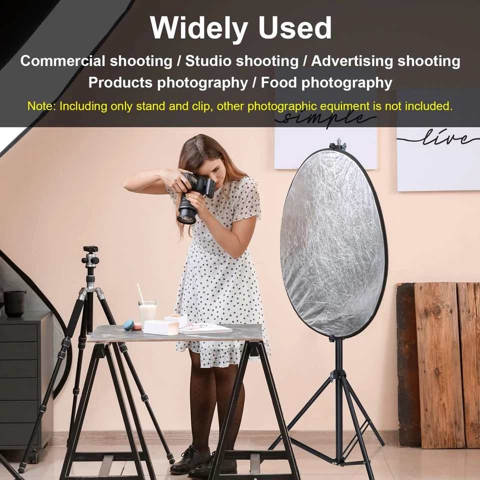 Lincostore 90“ / 7.5ft Studio Photography Photo Light Stand/Reflector Panel - Image 2 of 4