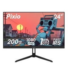 Pixio PX248 Wave 24" 200Hz 1080p Fast-IPS Gaming Monitor B-STOCK 109148