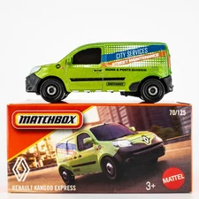 2025 Matchbox Power Grabs #70 Renault Kangoo Express GREEN | CITY SERVICES | FSB