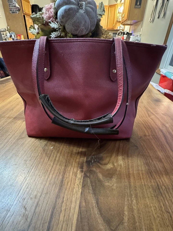 Bolso de Hombro Coach New York Auténtico Cuero Grano Cruzado Mini City F22967 Foto 3 de 4