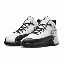 Air Jordan 12 Retro PreSchool Floral DR6954-100 Youth Size