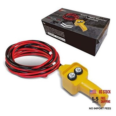 Hand Control (12V) Replacement for 1500-5000lb Winches - Yellow