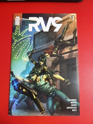 RV9 #1 Mad Cave Studios Nicolas Salamanca Cover Indie 2019 Super Rare Variant