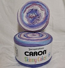 Caron Skinny Cakes Yarn --Grape-- NIP - NOW WITH VOLUME PRICING