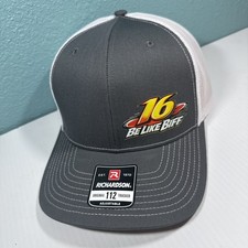 Be Like Biff 16 Greg Biffle tribute hat. Richardson 112 Free Shipping  